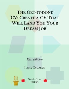 Book Cover: The Get-It-Done CV