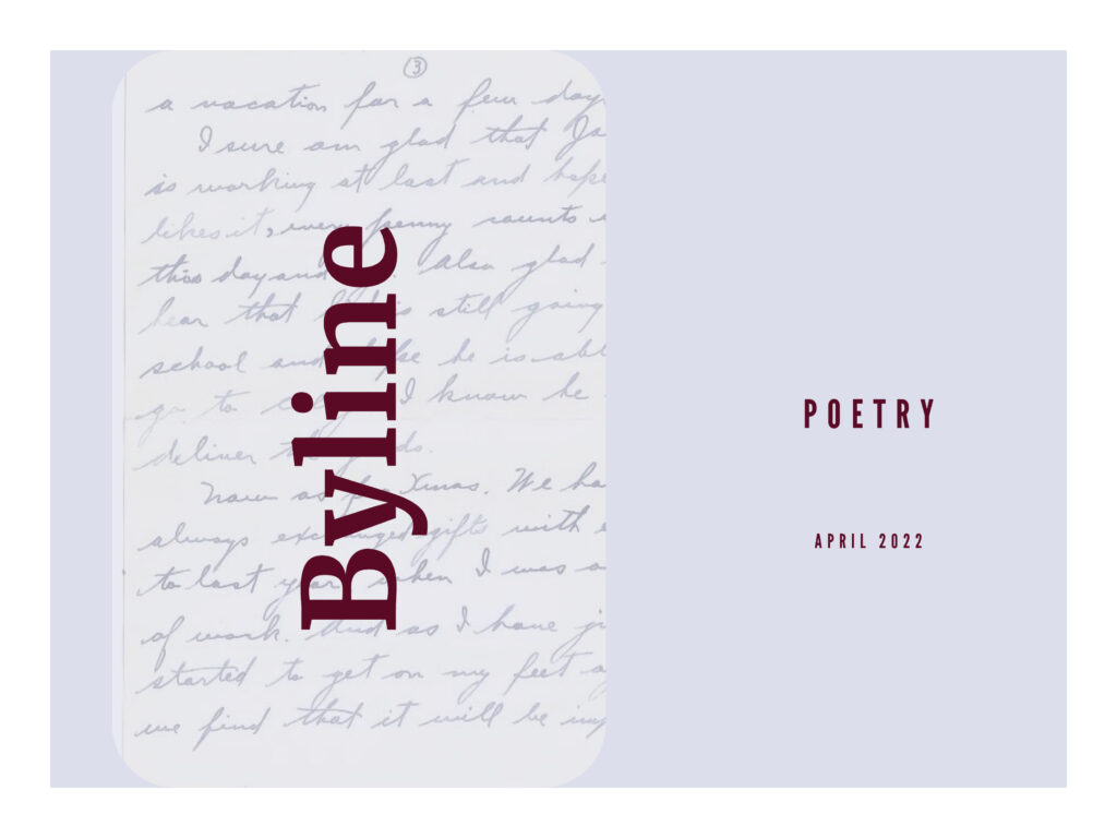 Byline Cover April 2022 Poetry